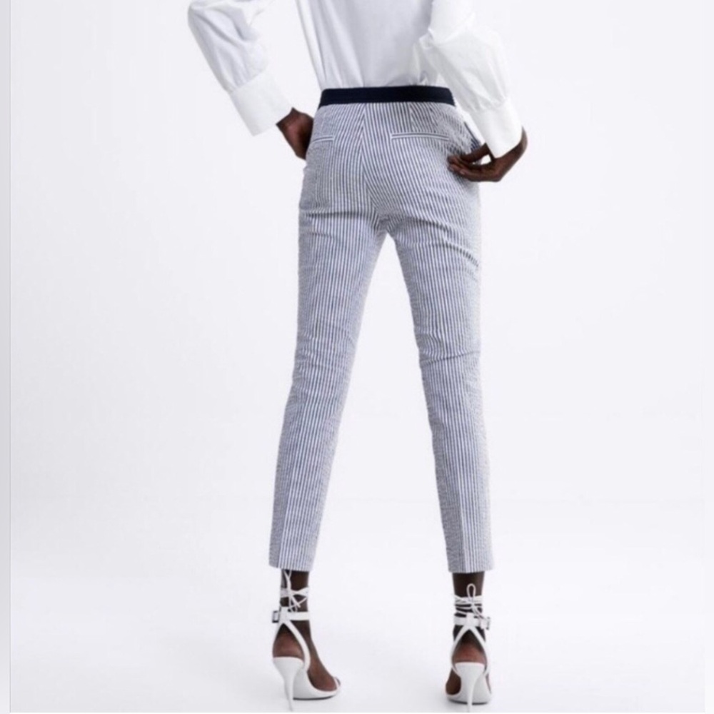 Zara Mid Rise Jogger Waist Pants